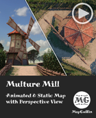 Multure Mill - Animated & Static Map with Perspective Views