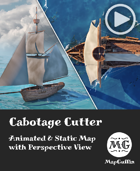 Cabotage Cutter - Animated & Static Map with Perspective Views