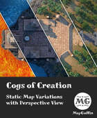 Cogs of Creation - Static Map Variations with Perspective Views