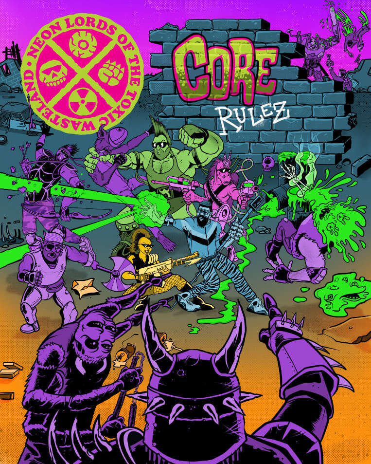 Neon Lords of the Toxic Wasteland Core Rulez - Super Savage