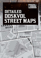 Doskvol Street Maps - Detailed Maps for Blades in the Dark