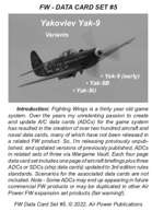 Fighting Wings ADC set #5, Yak 9 variants