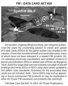 Fighting Wings ADC set #20, Spitfire Mk.II variants