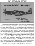 Fighting Wings ADC set #42, A-36 and P-51BC variants