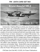 Fighting Wings ADC set #43, Beaufort Mk.II variants