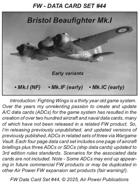 Fighting Wings ADC set #44, Beaufighter Mk.I variants