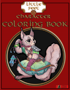 Little Feet Character Coloring Book