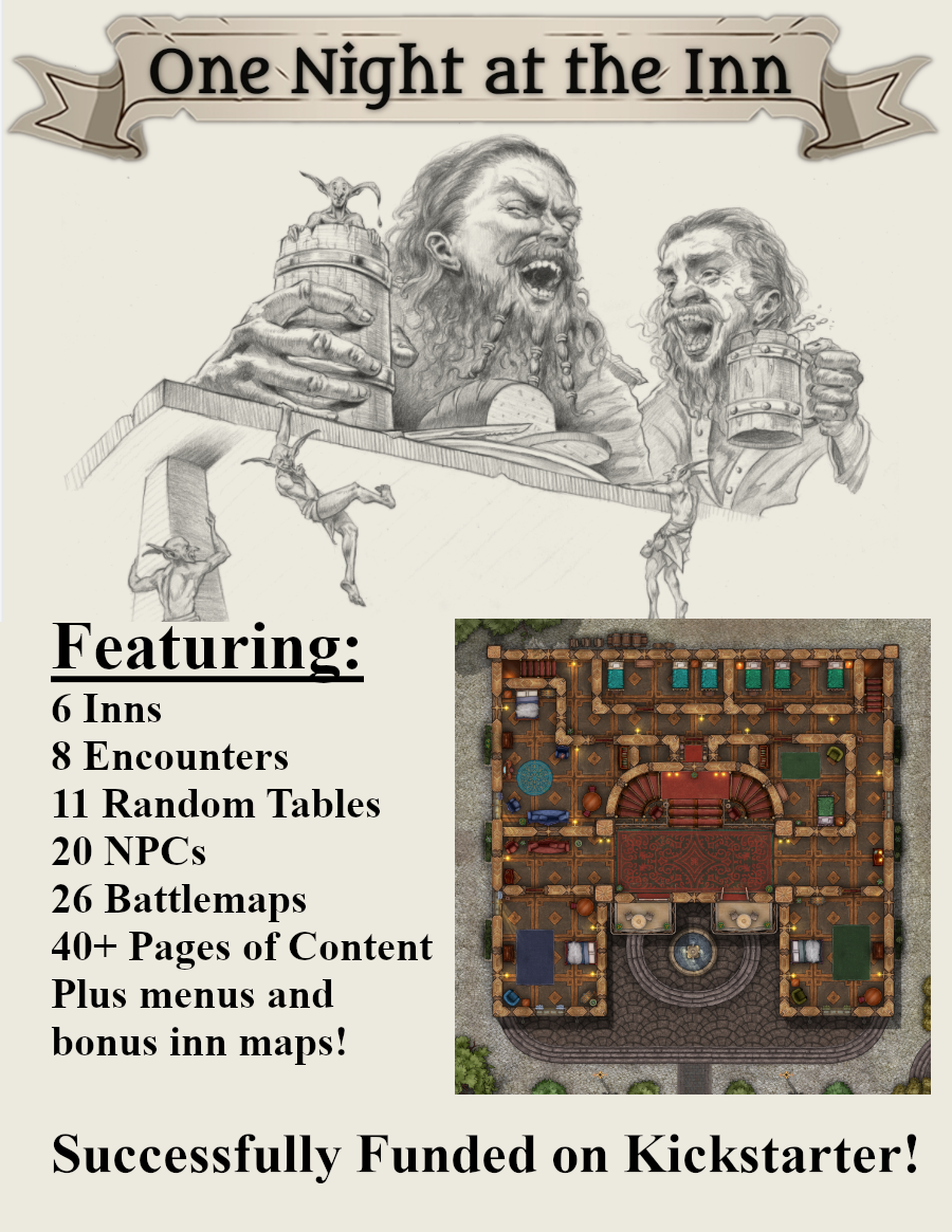 One Night at the Inn - Status Effect Games LLC | DriveThruRPG