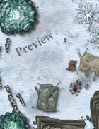 Snowy Camp Raid Battlemap