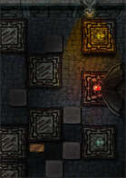 Free Gothic Dungeon Push Puzzle Maze