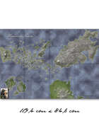Map der Fanorischen Inseln DIN A0 aus DAS BUCH DER KÖNIGREICHE