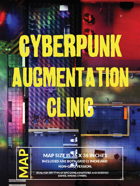 Cyberpunk Augmentation Clinic - Battlemap for RPG and Minis