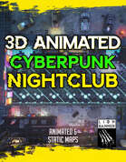 Animated Cyberpunk Nightclub