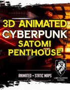 Animated Cyberpunk Satomi Penthouse Map