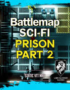 Sci-Fi Prison - Part 2: Social Area Static Battlemap
