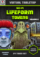 Sci-Fi Lifeform Tokens Volume 2
