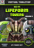 Sci-Fi Lifeform Tokens Volume 4