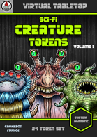 Sci-Fi Creature Tokens Volume 1