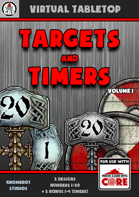 ICRPG Alfheim Targets and Timers Volume 1