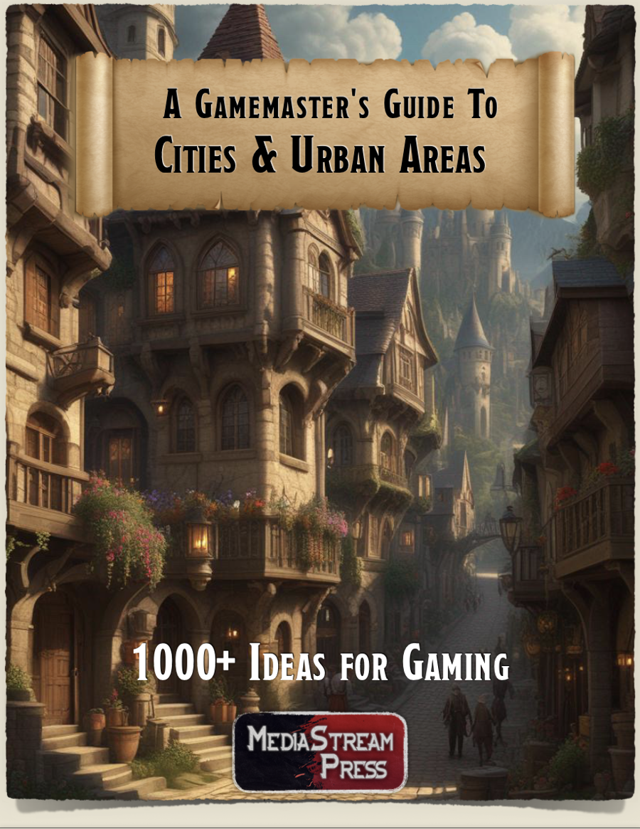 Gamemaster's Guide to Cities and Urban Areas - over 1000 ideas for gaming in populated areas