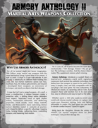 Armory Anthology II - 20 Martial Arts Weapons - Optional Weapon Rules for 5E DND