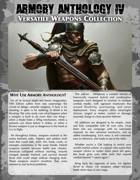 Armory Anthology IV - 20 Hybrid and Versatile Weapons - Optional Weapon Rules for 5E DND