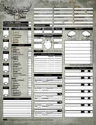 AtR 5E +SPINE Powered Character Sheet Form FILLABLE 3 Page