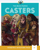 Casters - Isometric Hero Pack 01