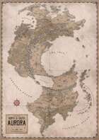 Vermilium World Map, Paper
