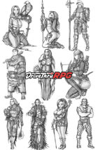 RPG characters: Pack6