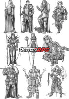 RPG characters: Pack8