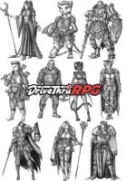 RPG characters: Pack23