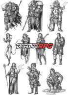 RPG characters: Pack30