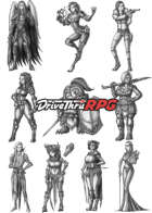 RPG characters: Pack33