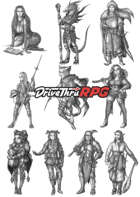 RPG characters: Pack50