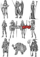 RPG characters: Pack54