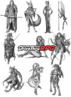 RPG characters: Pack57