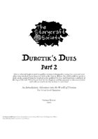 Durgtik's Dues (Part 2): A One-Shot Adventure for 5th Edition
