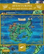 Aventurina - Stock Art Map