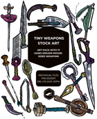 Tiny Weapons - Stock art