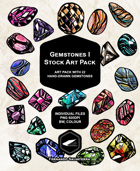 Gemstones I - Stock Art Pack