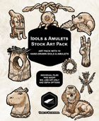 Idols & Amulets - Stock Art Pack