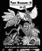 Tiny Dangers II - Monstrosilist Stock Art Pack 25
