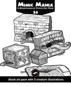 Mimic Mania - Monstrosilist Stock Art Pack 26