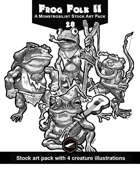 Frog Folk II - Monstrosilist Stock Art Pack 28