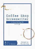 Coffee Shop Screenwriter - Sitcom