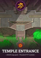 Temple Entrance by Map Doctor