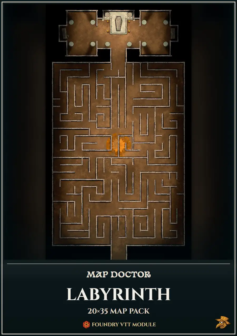 Labyrinth by Map Doctor - Map Doctor | DriveThruRPG