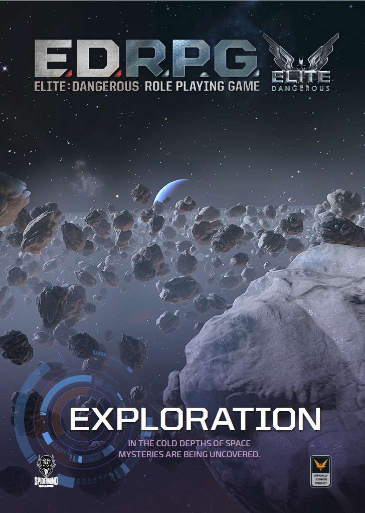 Elite Dangerous RPG core book - Spidermind Games, Elite Dangerous RPG