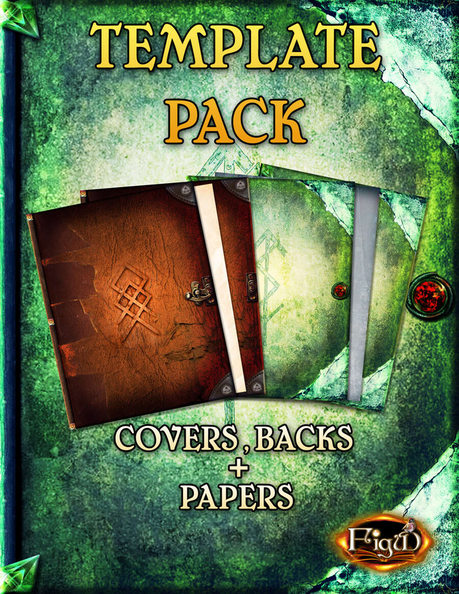 Regional Rune Pack Template Pack - Runes - Figu Design | Template Packs | DriveThruRPG